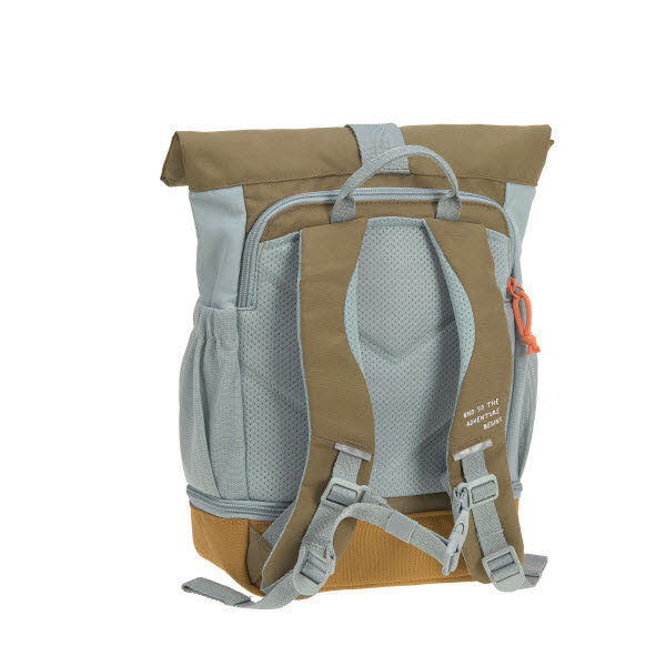 Kindergartenrucksack Rolltop Nature Hellblau