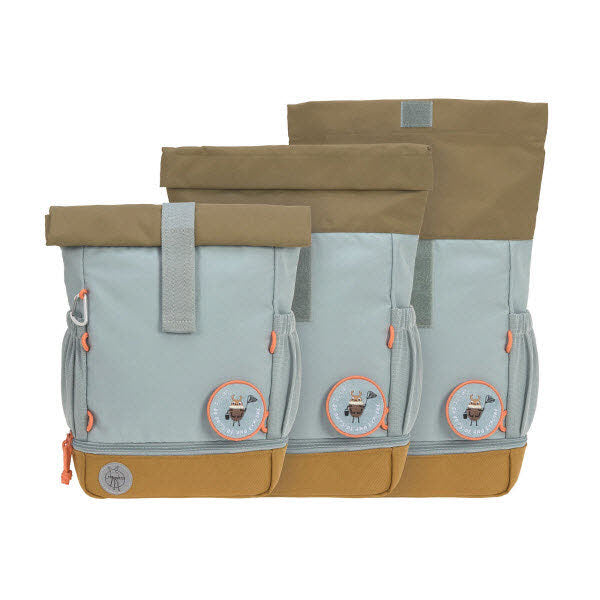 Kindergartenrucksack Rolltop Nature Hellblau