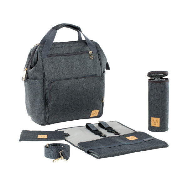 Wickelrucksack Glam Goldie Anthrazit