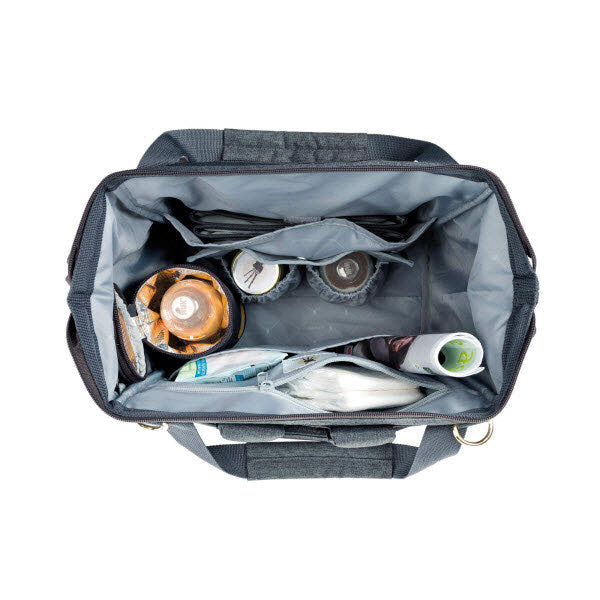 Wickelrucksack Glam Goldie Anthrazit