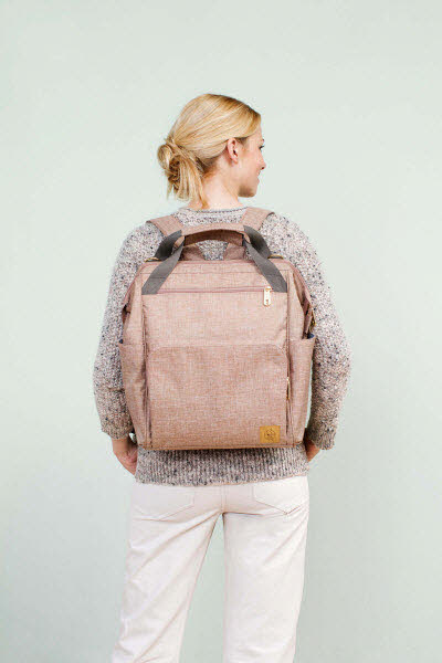 Wickelrucksack Glam Goldie Rosé