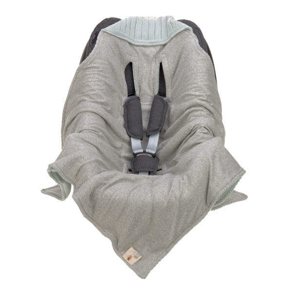 Einschlagdecke - Auto Kindersitz Light Mint