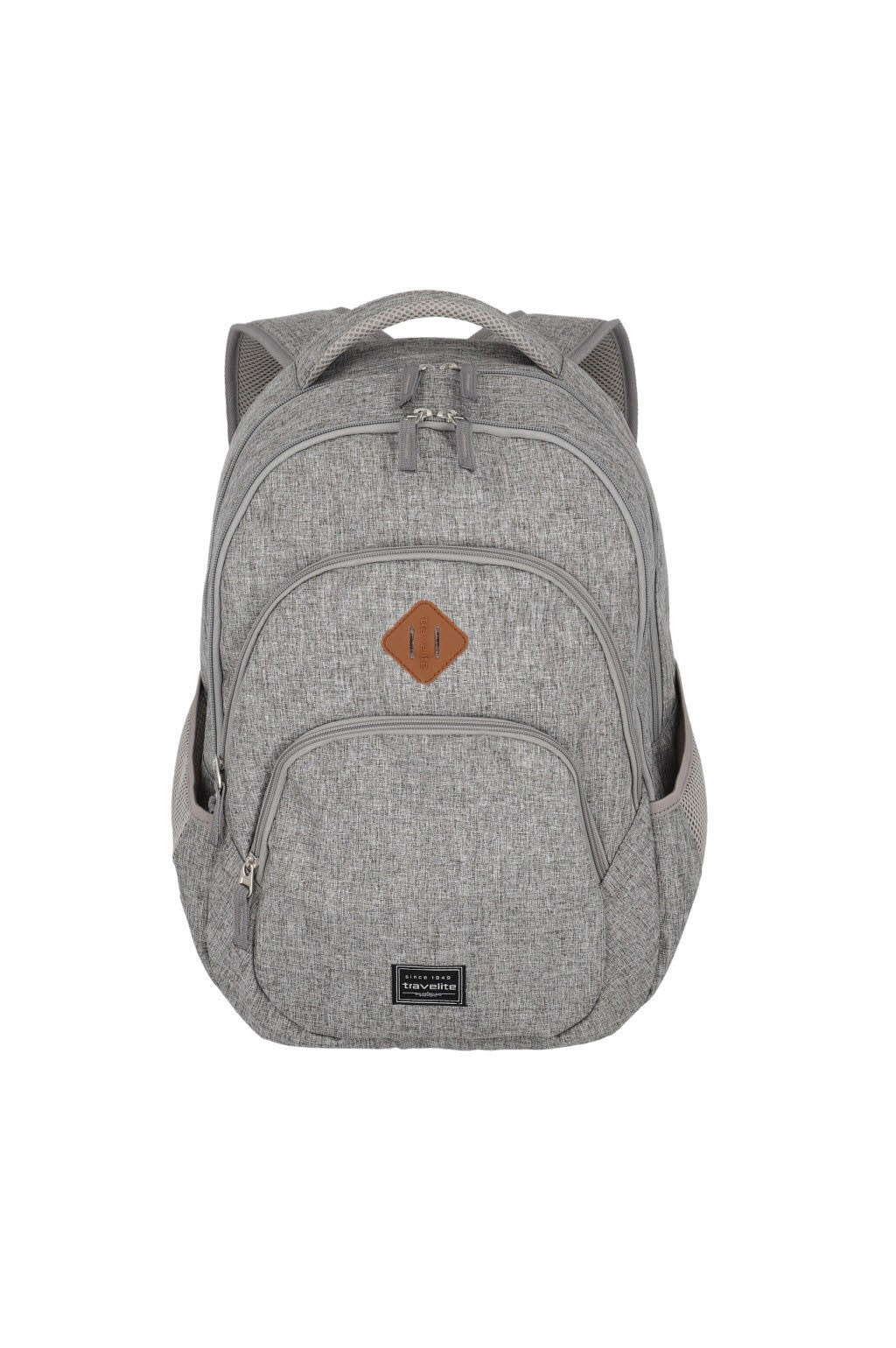Rucksack Melange Hellgrau
