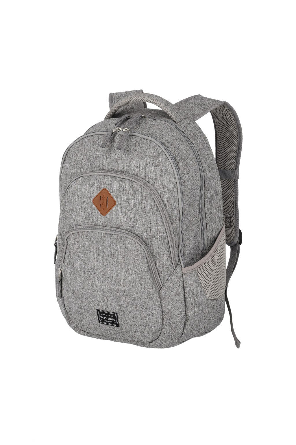 Rucksack Melange Hellgrau