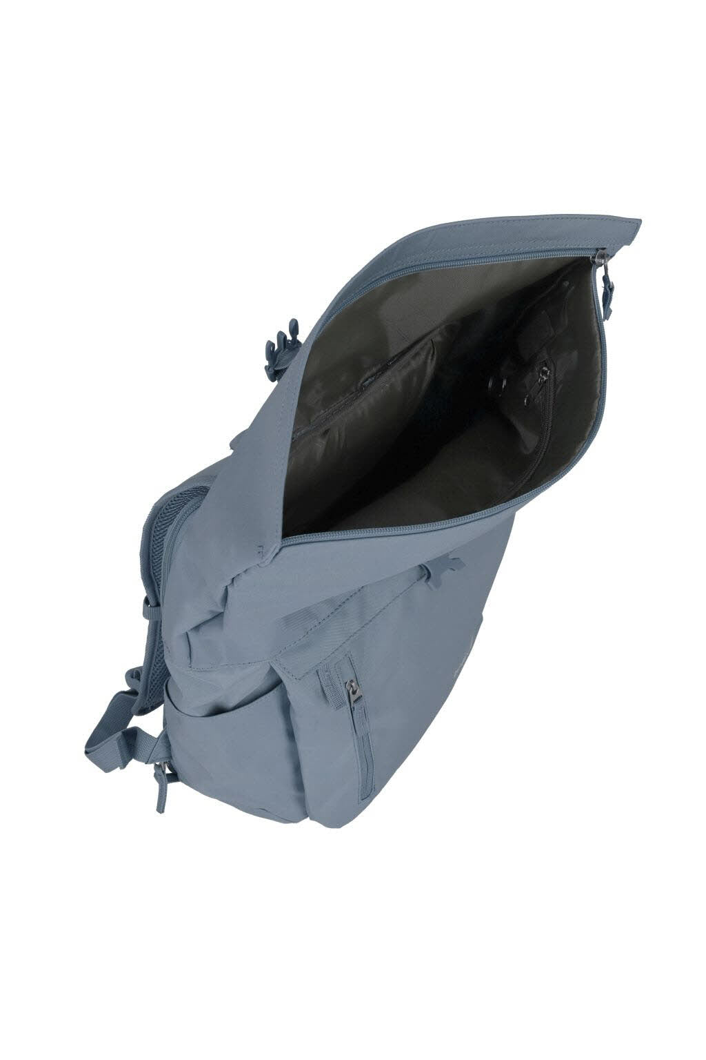 Rollup Rucksack Rauchblau