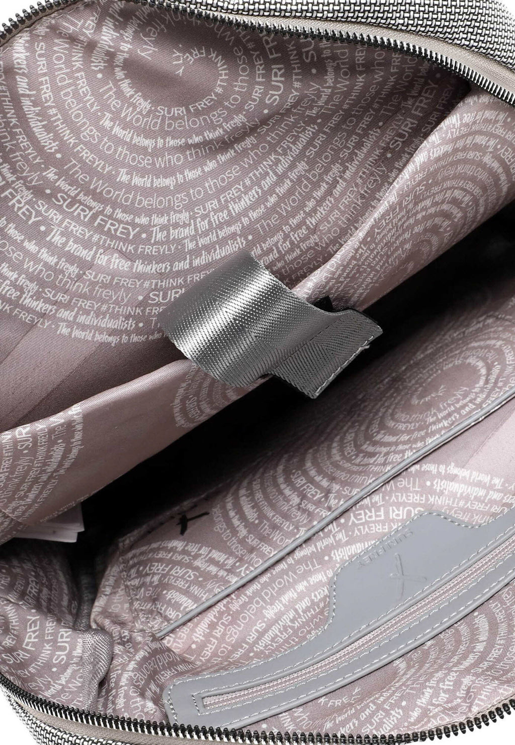 Cityrucksack Mittel lightgrey