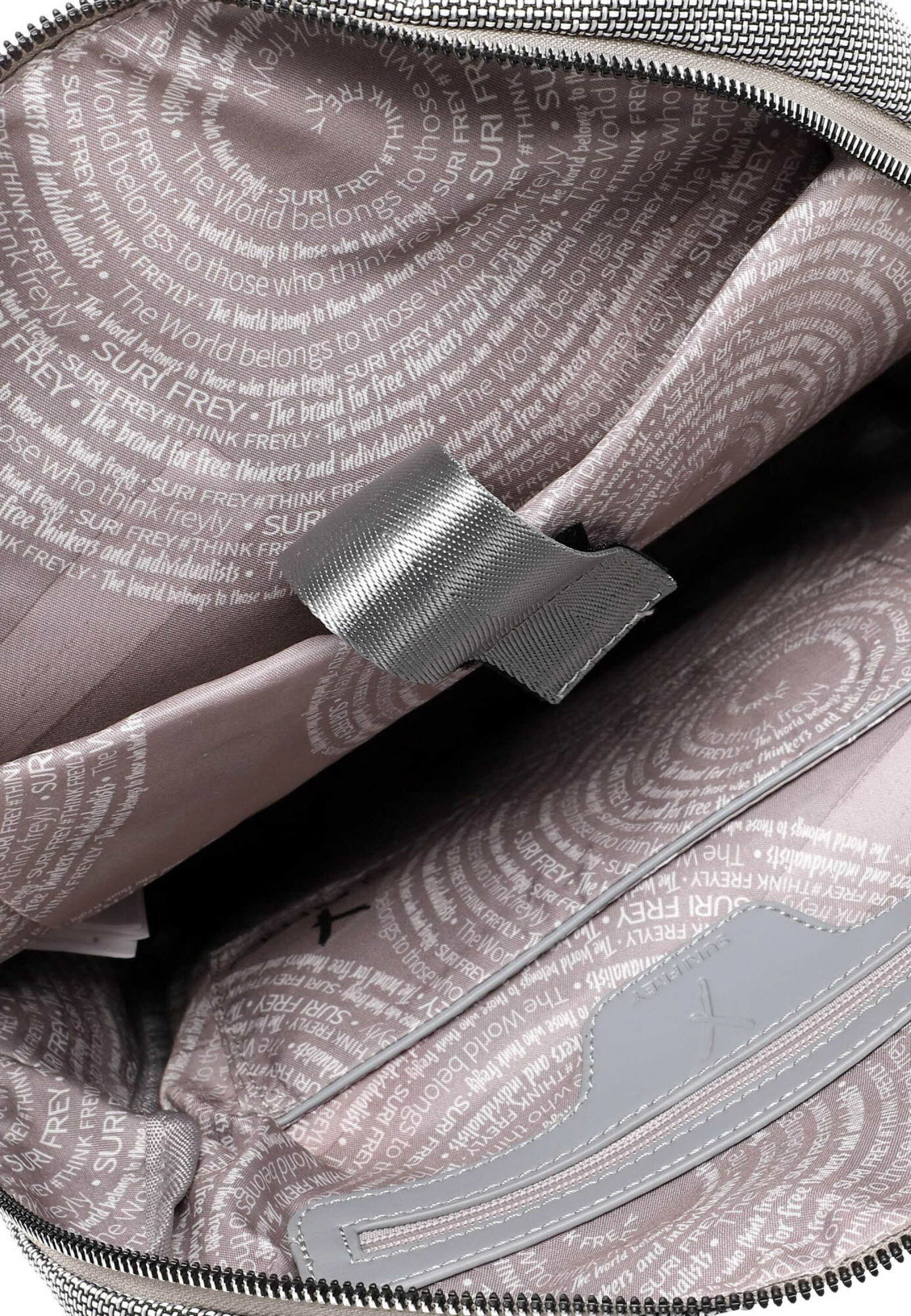 Cityrucksack Mittel lightgrey