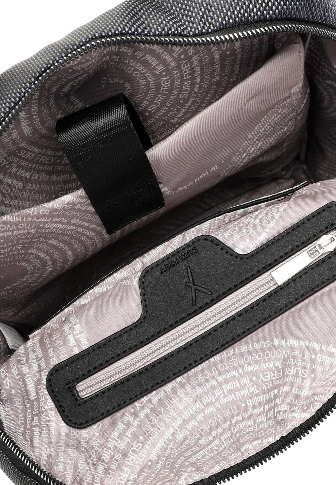 Cityrucksack Mittel Black