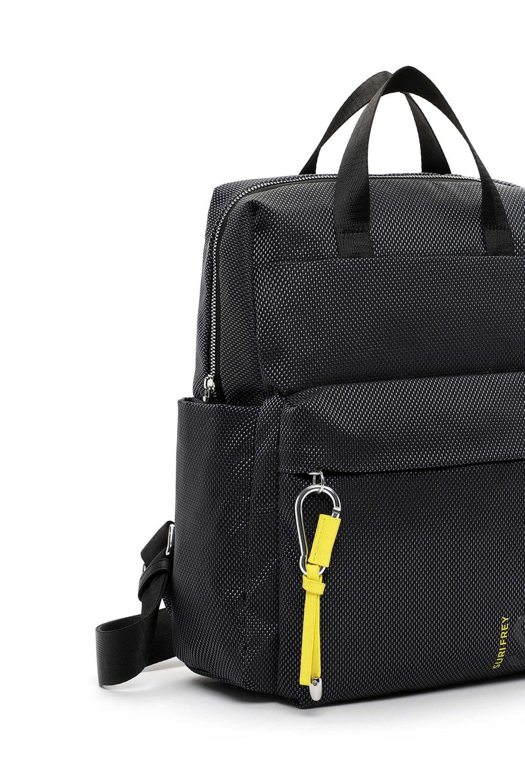 Cityrucksack Mittel Black