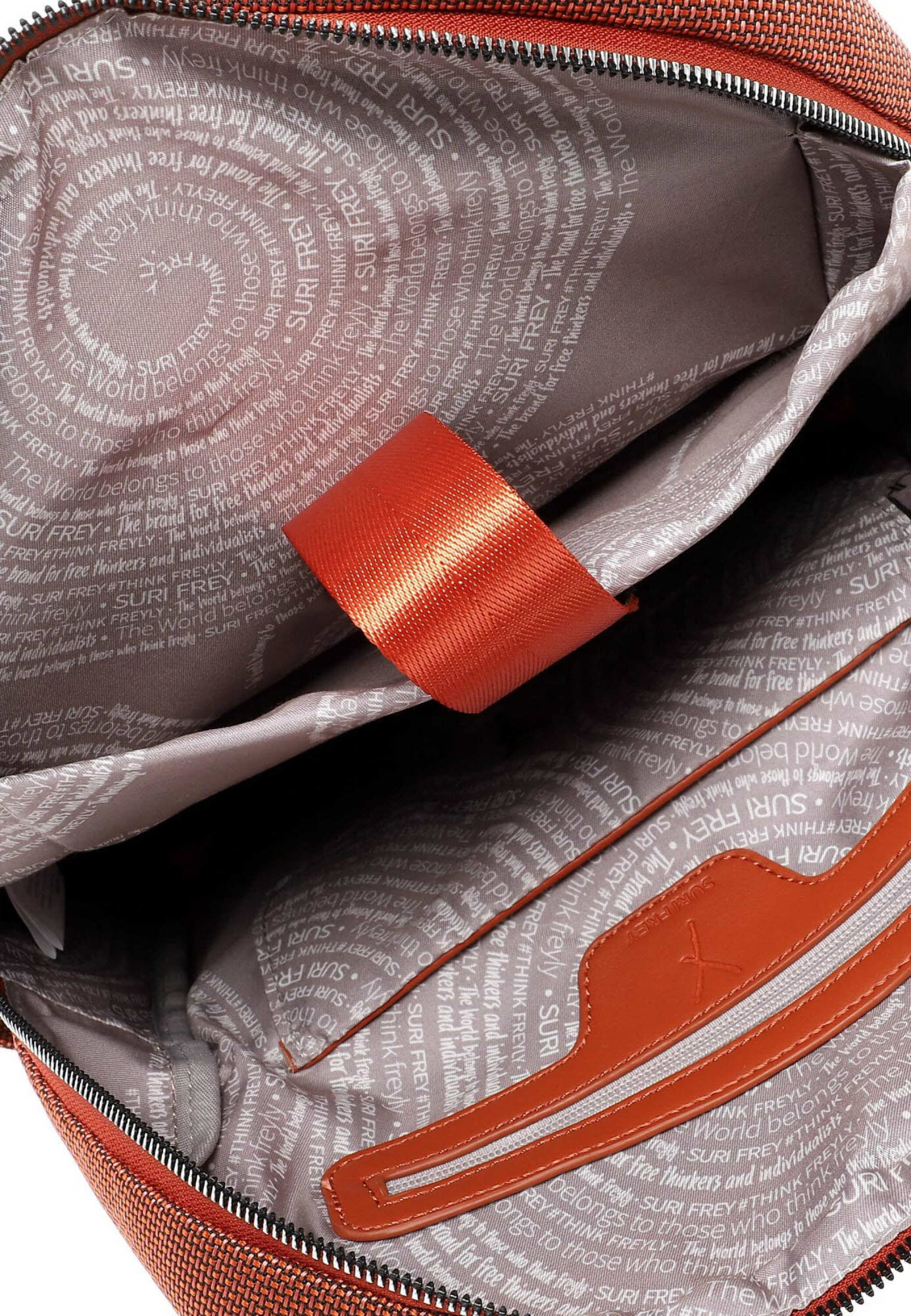 Cityrucksack Mittel Rust
