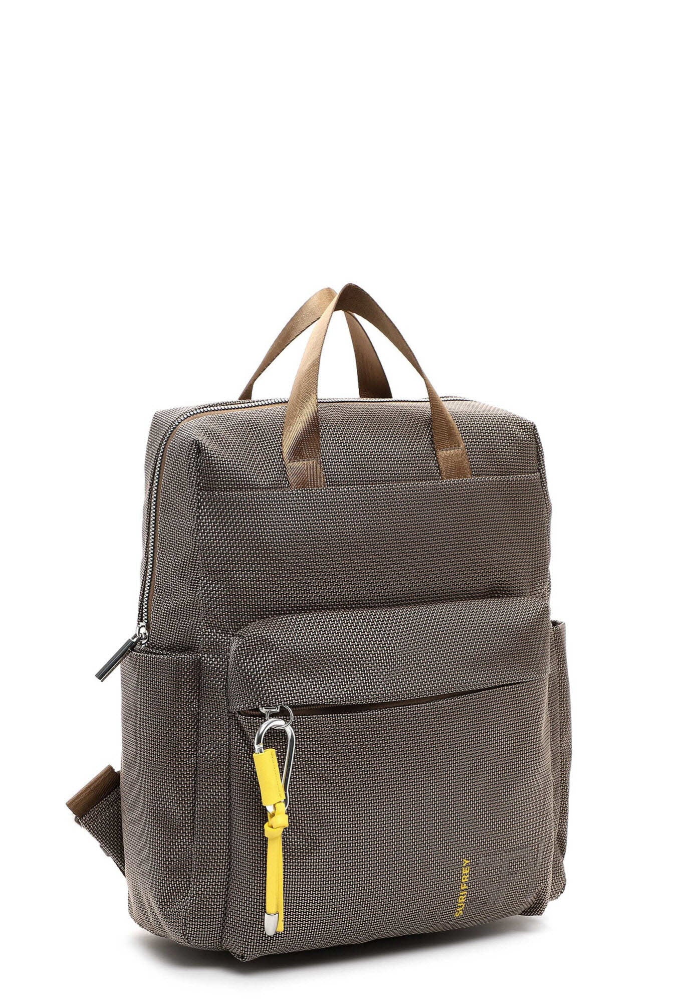 Cityrucksack Mittel Taupe