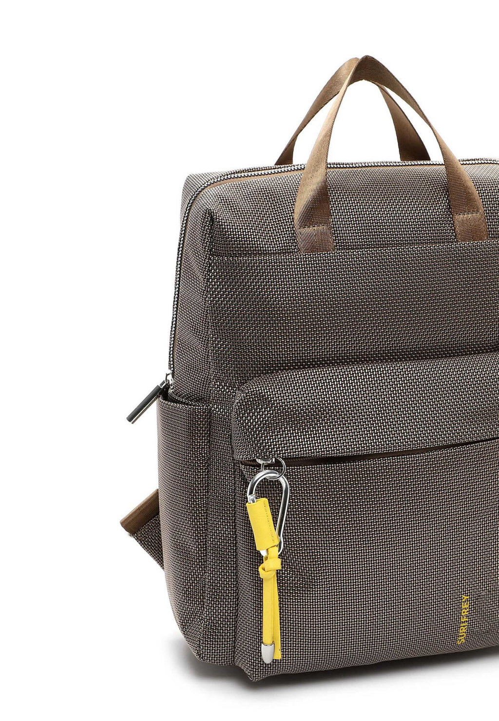 Cityrucksack Mittel Taupe