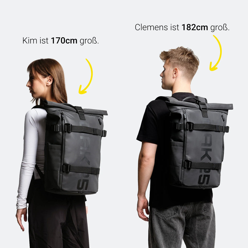 Luminite Rolltop Schwarz