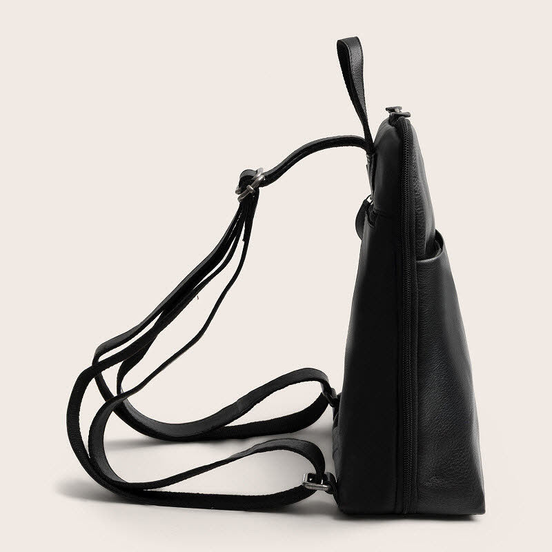 Leder Rucksack Ilara Black