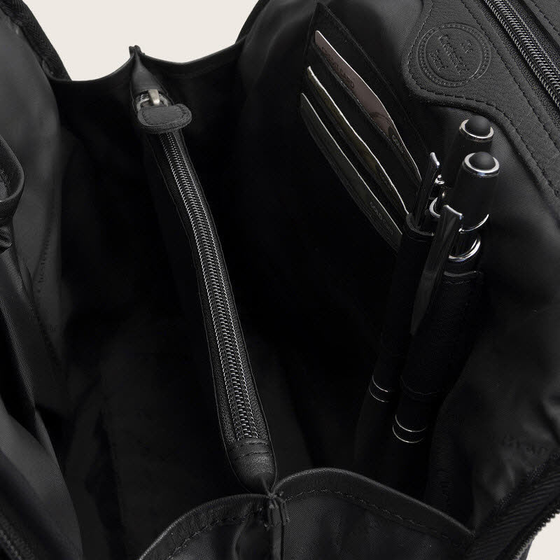 Leder Rucksack Ilara Black
