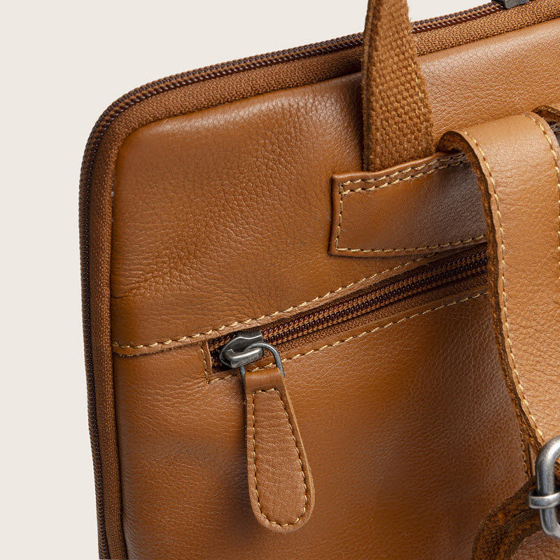 Leder Rucksack Ilara Cognac
