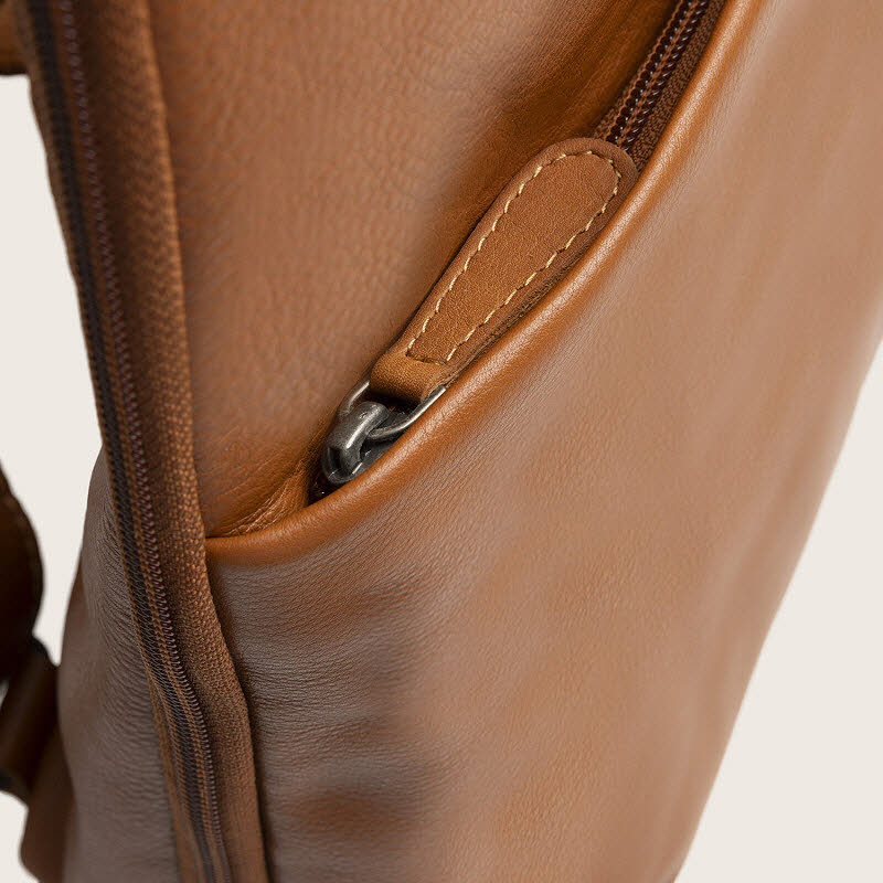 Leder Rucksack Ilara Cognac