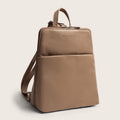 Leder Rucksack Elara Taupe
