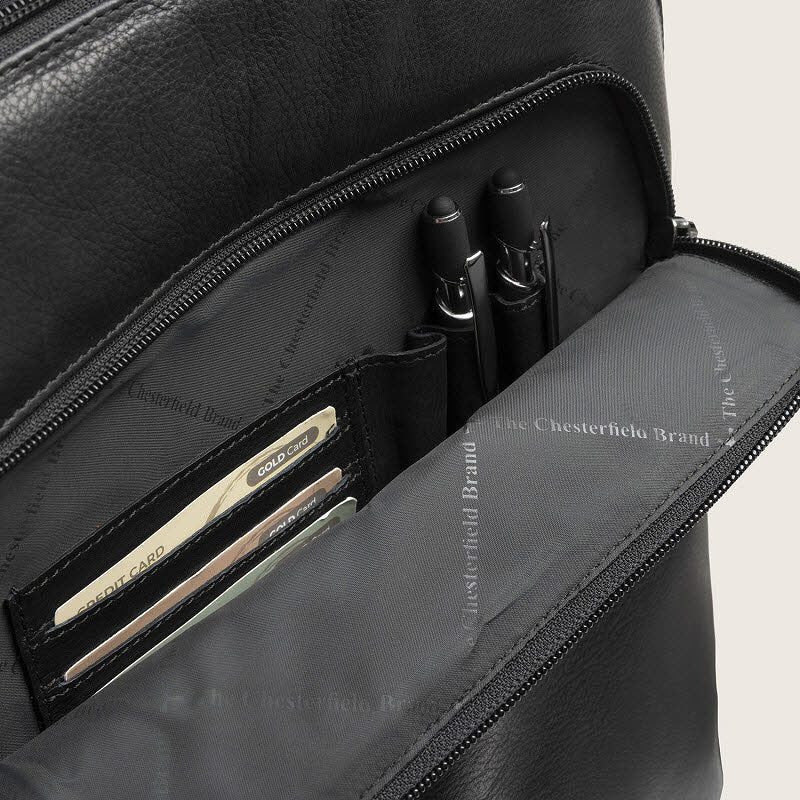 Leder Rucksack Rosverra Black