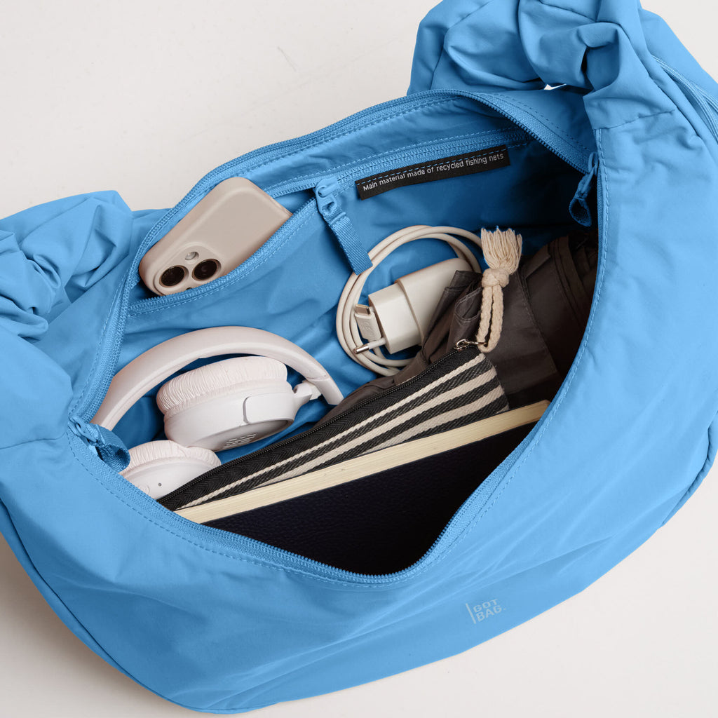 Moonbag Ruffle Aqua