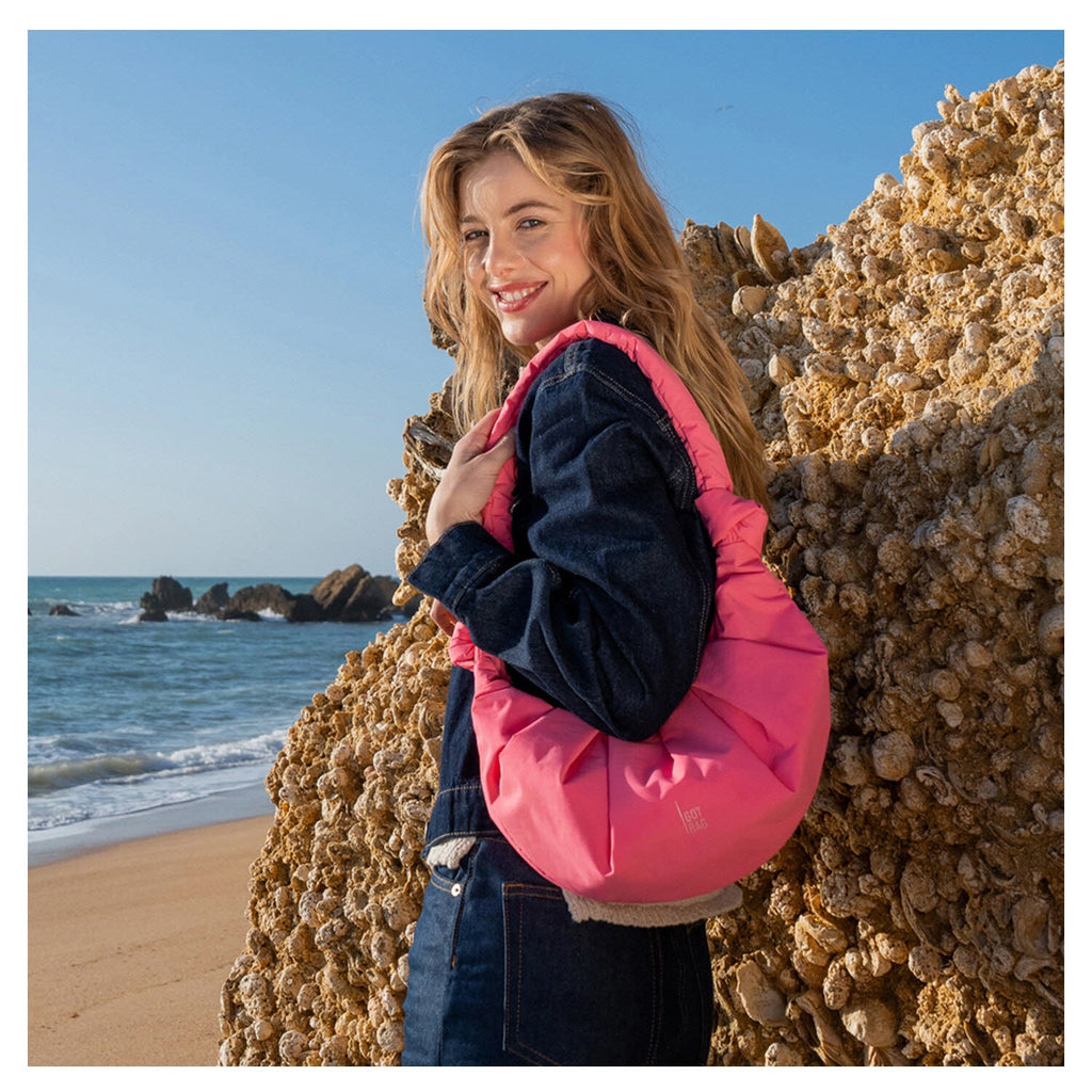 Moonbag Pleat Small Salina Pink