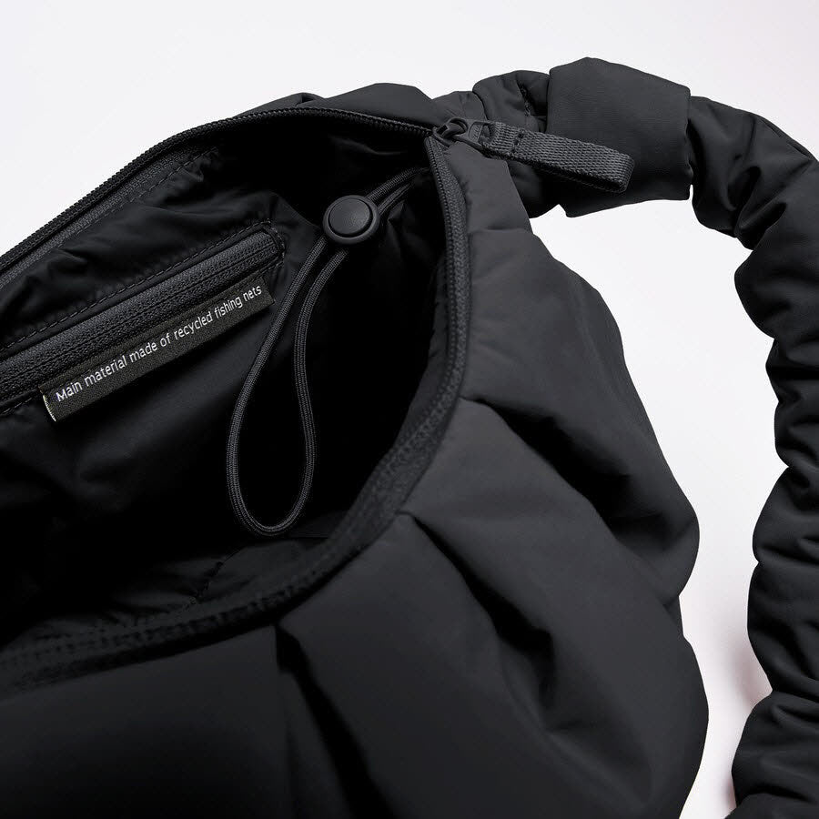 Moonbag Pleat Large Black