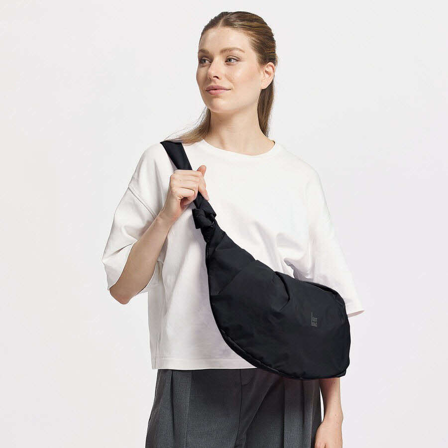 Moonbag Pleat Large Black