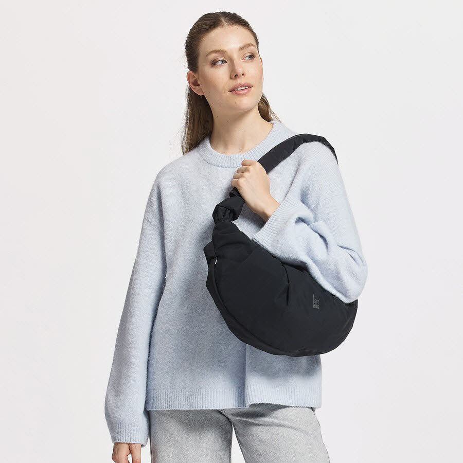Moonbag Pleat Large Black