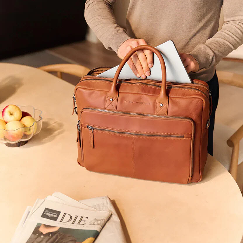 Laptoptasche Tacama Cognac