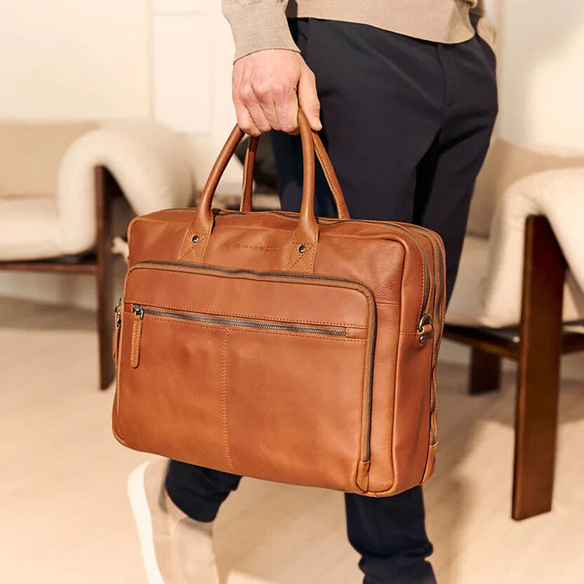 Laptoptasche Tacama Cognac