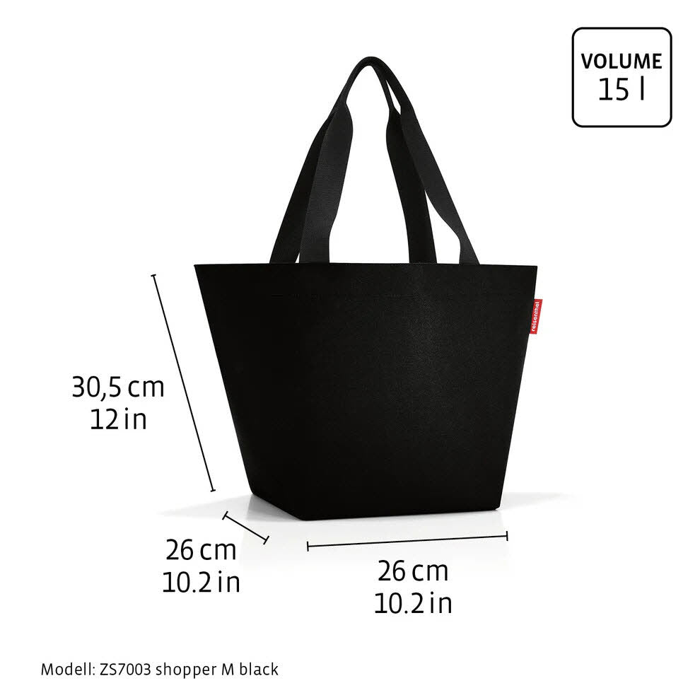 shopper M smiley® grey