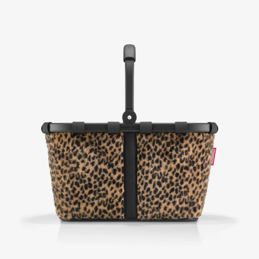 CARRY BAG leo fake fur