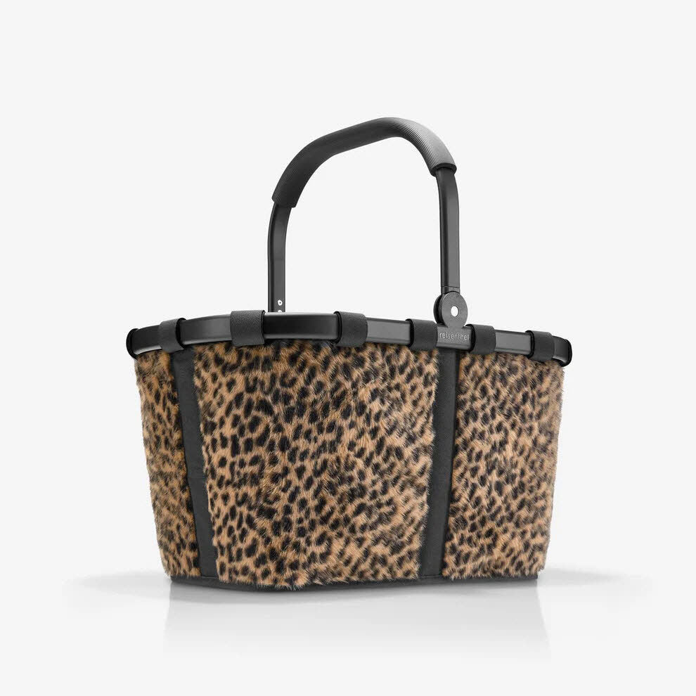 CARRY BAG leo fake fur
