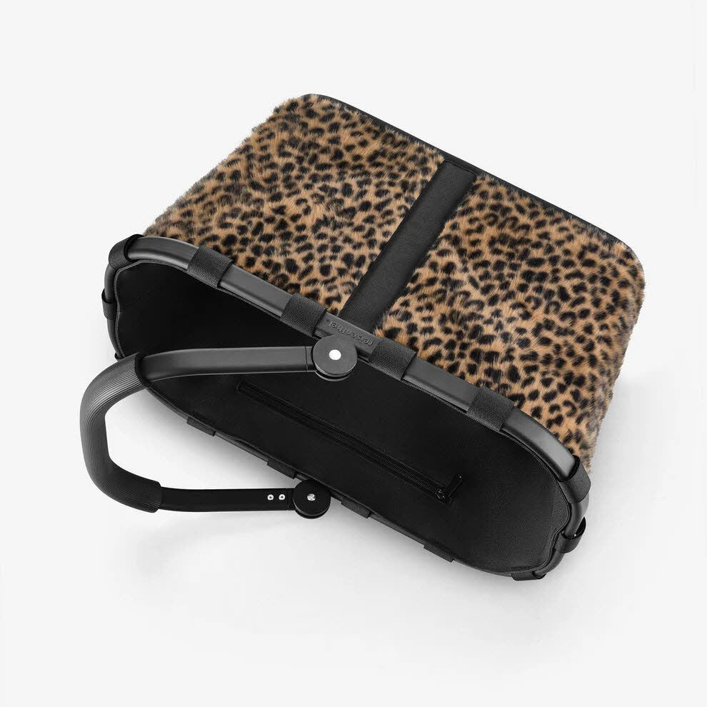 CARRY BAG leo fake fur