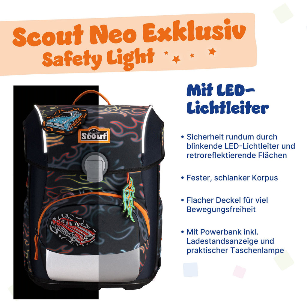 Neo Set Safety Light Flames