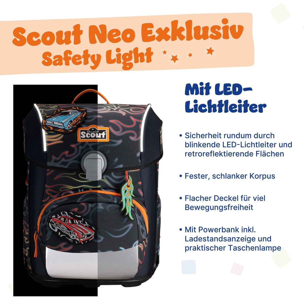 Neo Set Safety Light Flames