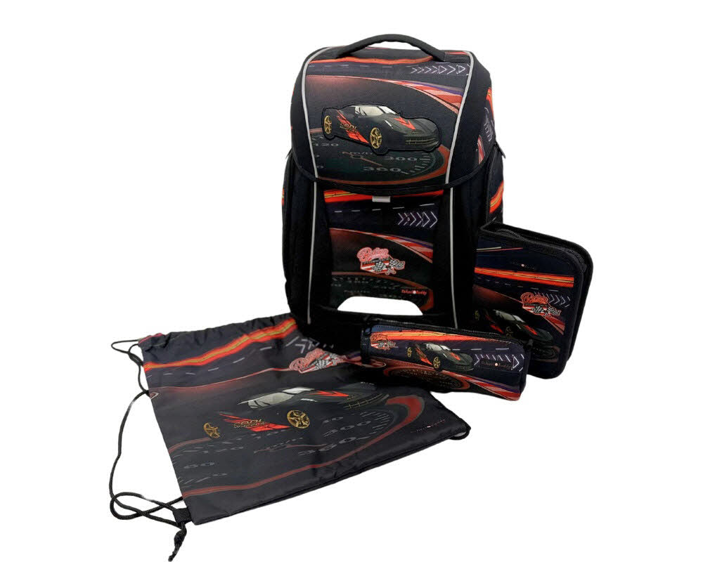 Ranzen-Set 4-Teilig Racing