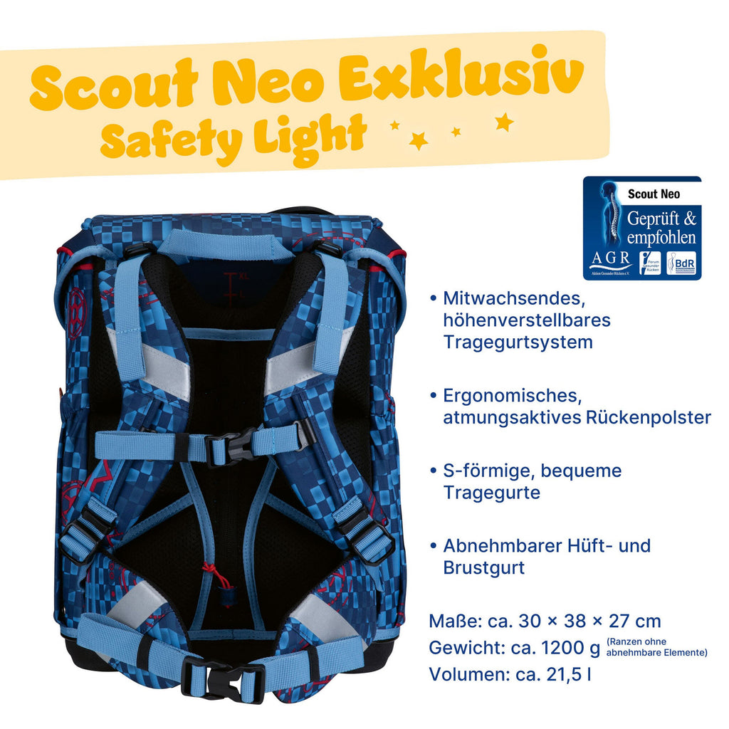 Neo Set Safety Light SPACE EXPLORER