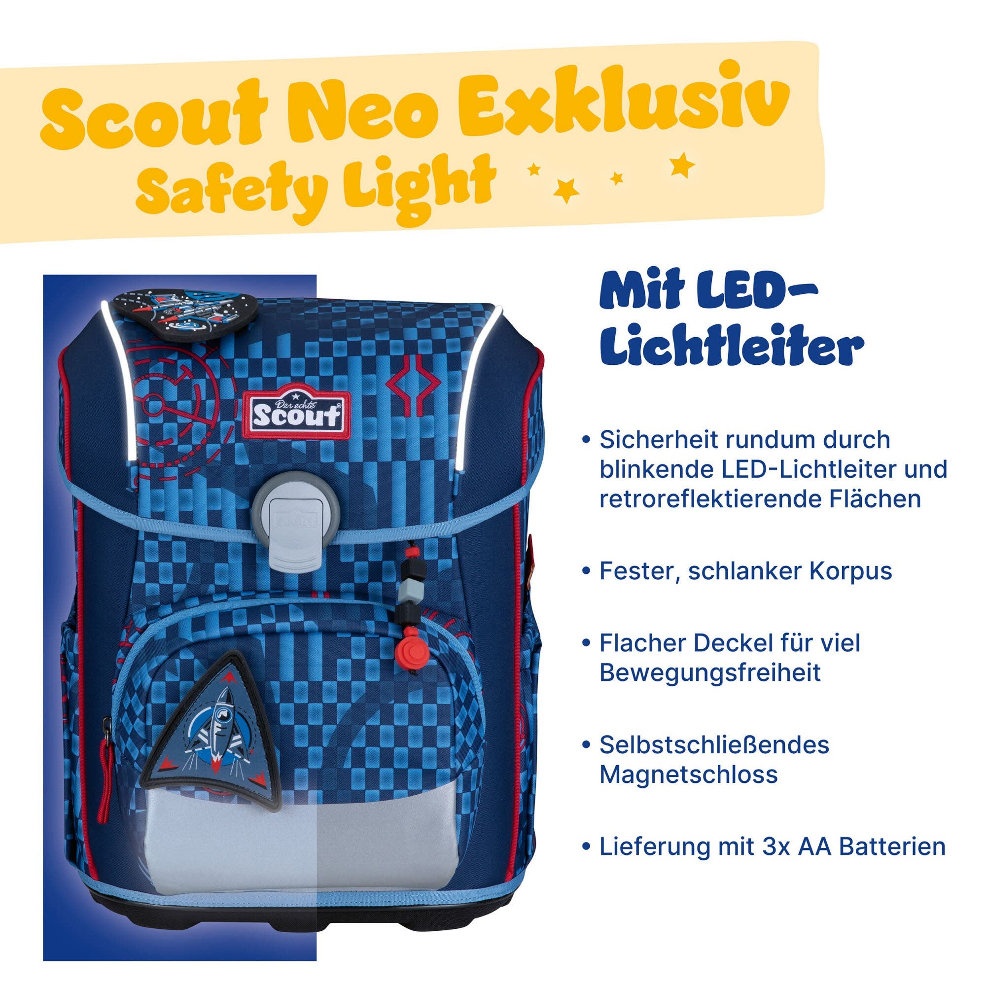 Neo Set Safety Light SPACE EXPLORER