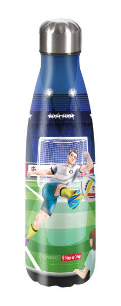Isolierte Edelstahl-Trinkflasche Soccer Ben