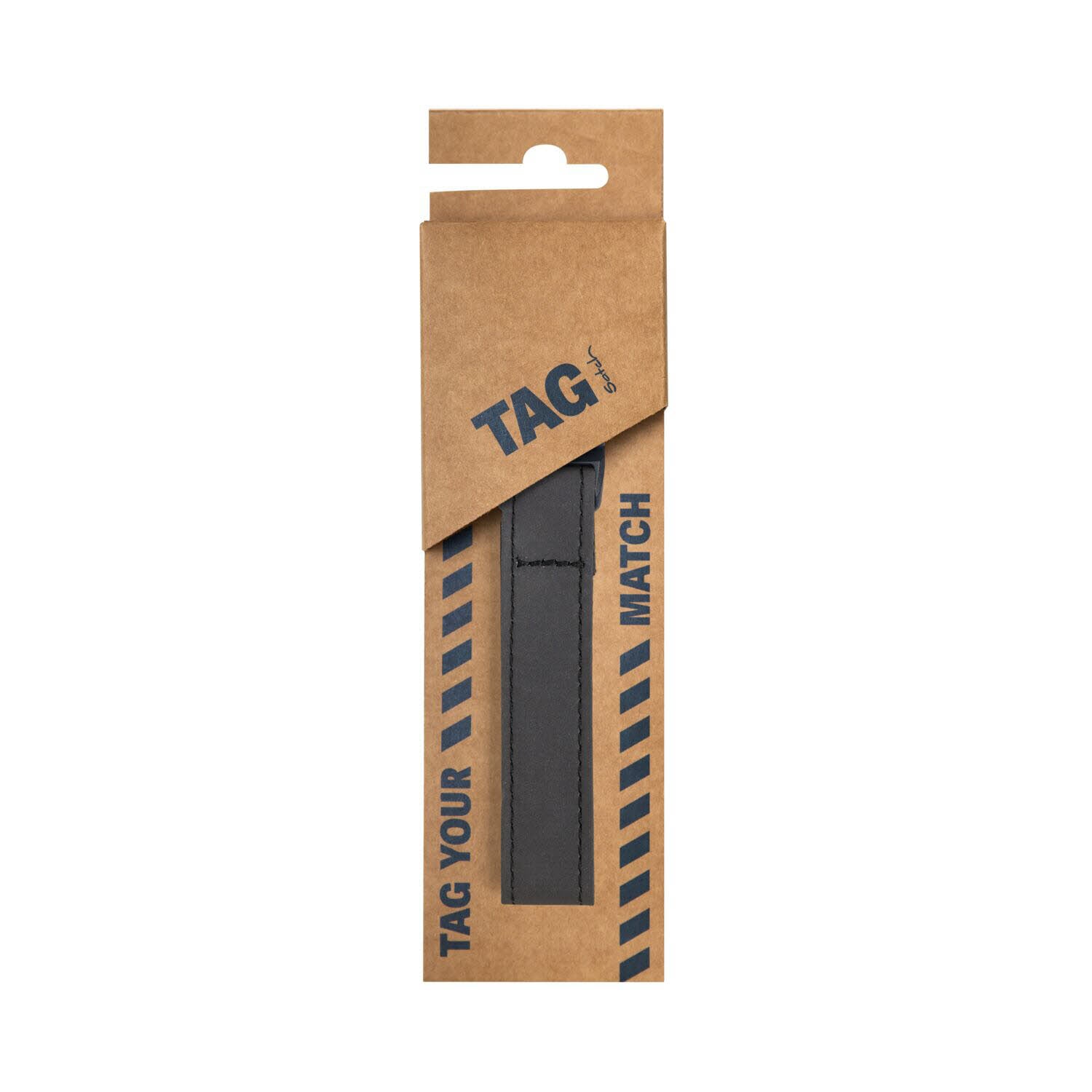 Tag Reflective Black