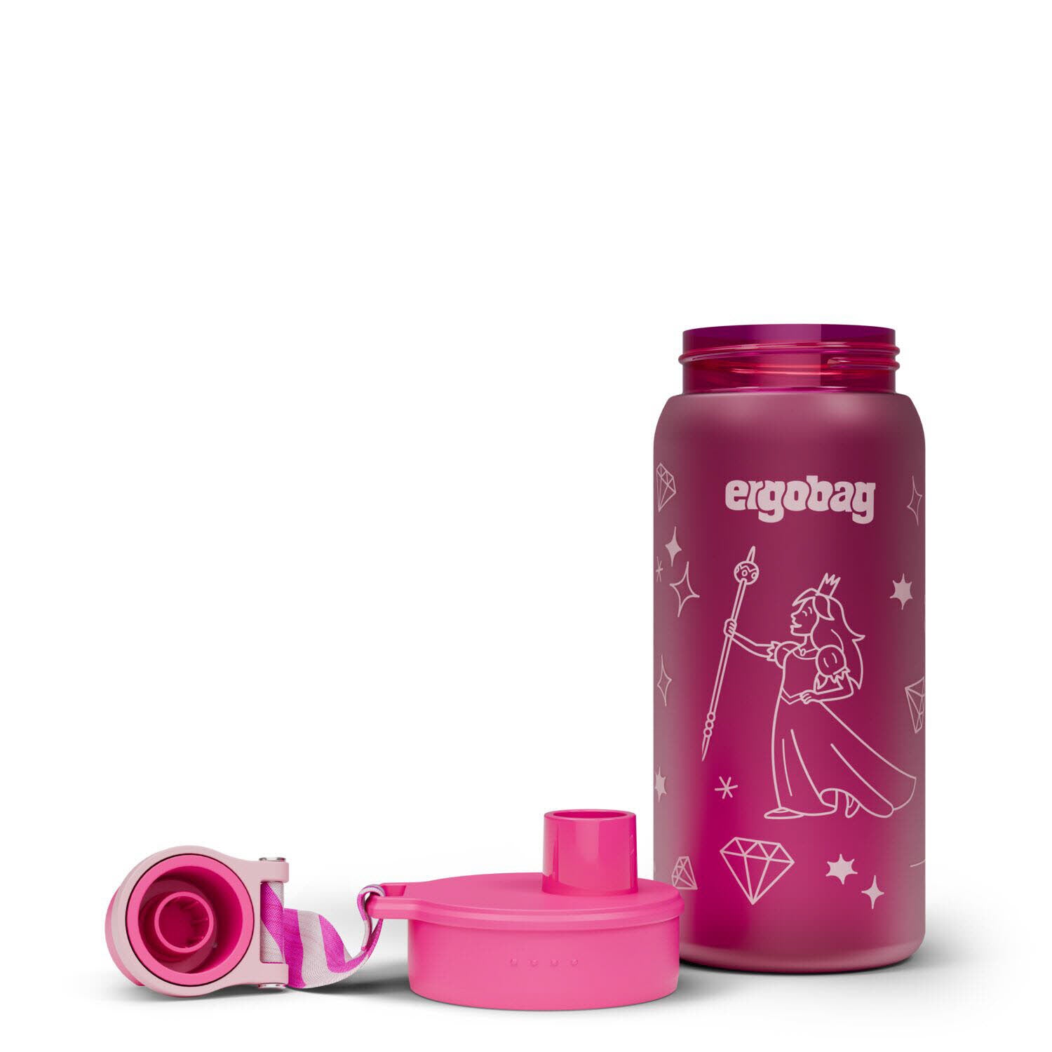 Trinkflasche Königin