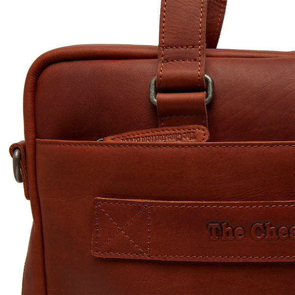 Laptoptasche - Manhatten Cognac