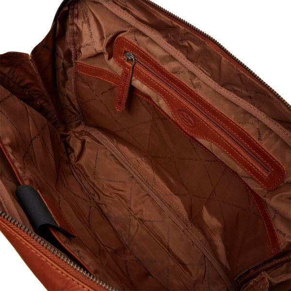 Laptoptasche - Manhatten Cognac