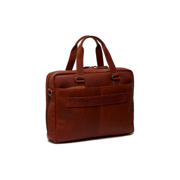 Laptoptasche - Manhatten Cognac
