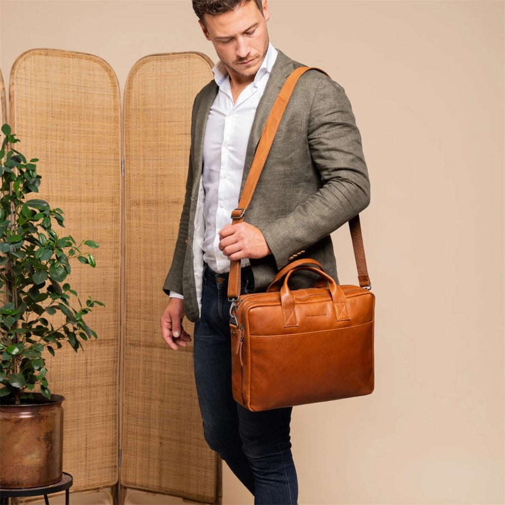 Laptoptasche Frazer Cognac