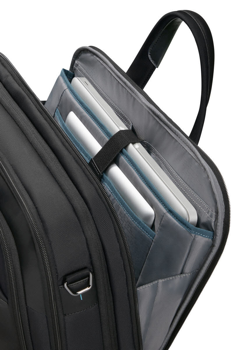 Laptop Briefcase 15.6" exp black