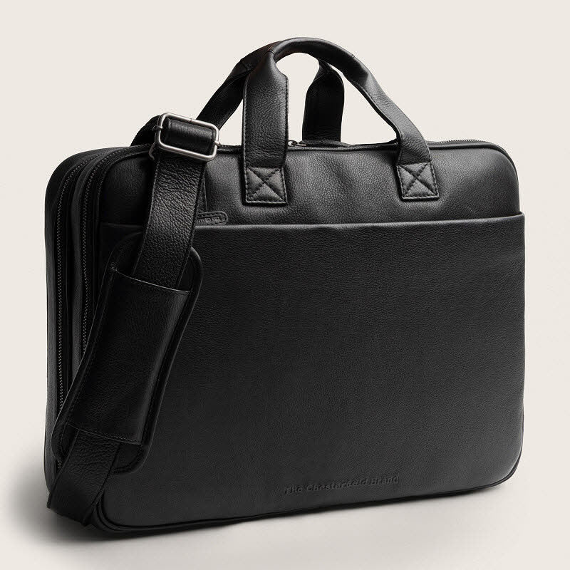 Leder Businesstasche Venturo Black