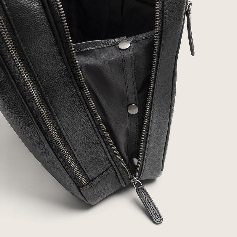 Leder Businesstasche Venturo Black