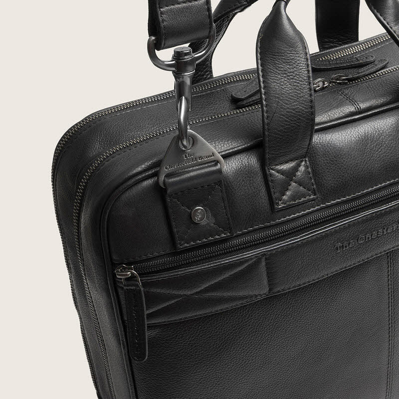 Leder Businesstasche Venturo Black